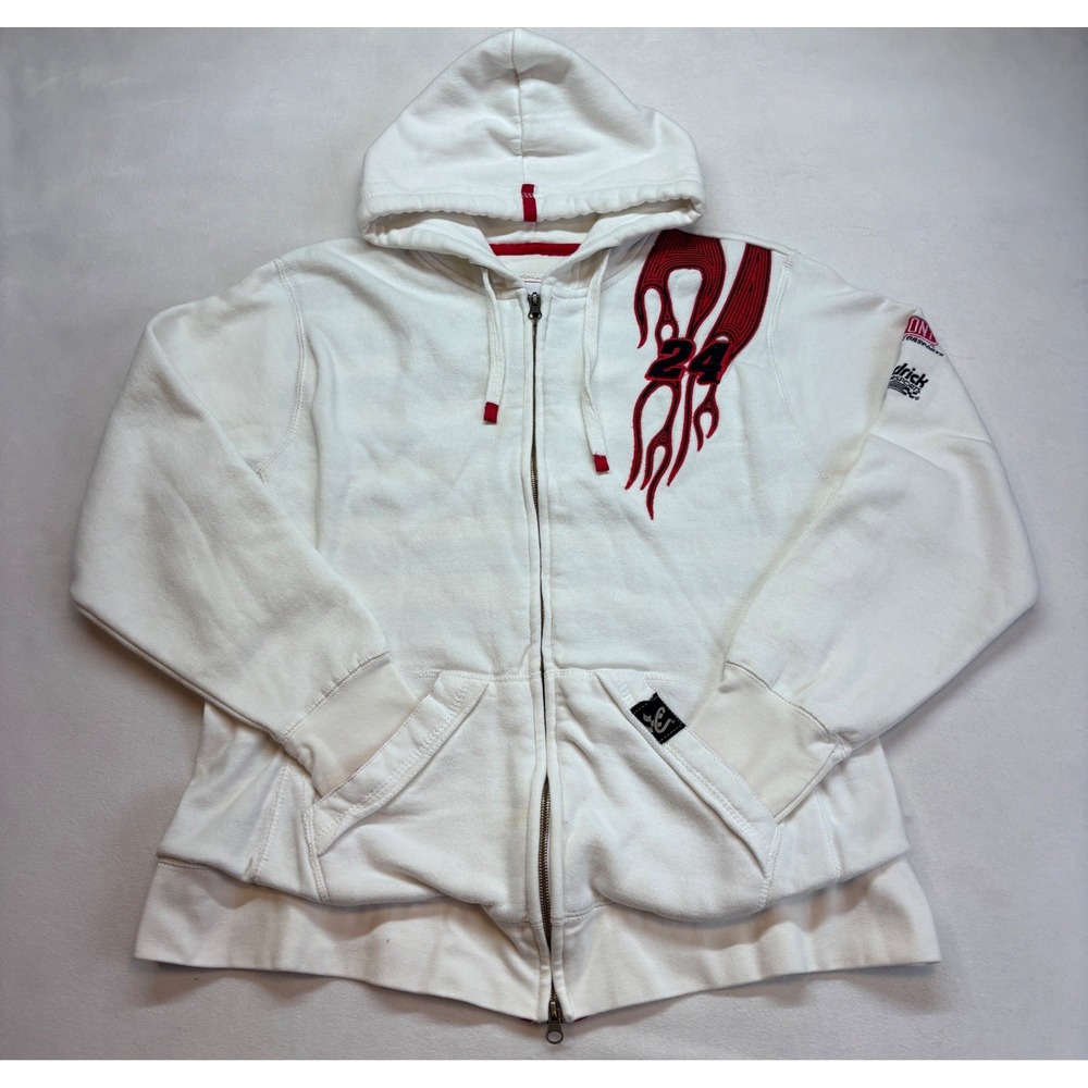 NASCAR Chase Authentics Women's Jacket Large Gordon 24 Flame Full Zip Hoodie